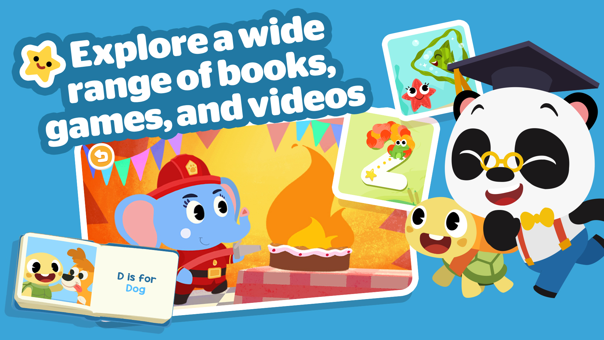 اسکرین شات 6 برنامه Dr. Panda - Learn & Play