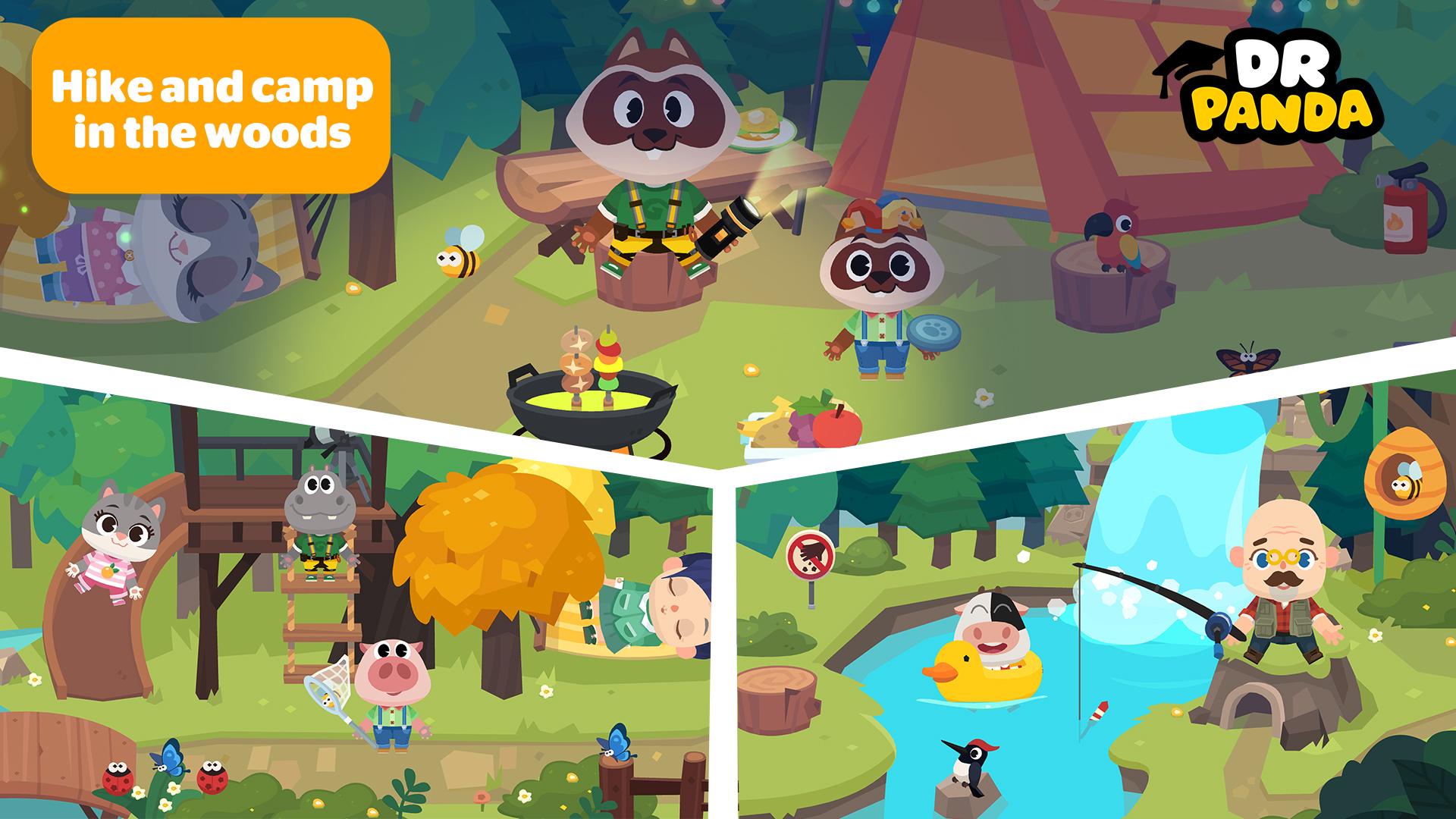 اسکرین شات 4 برنامه Dr. Panda Town: Vacation
