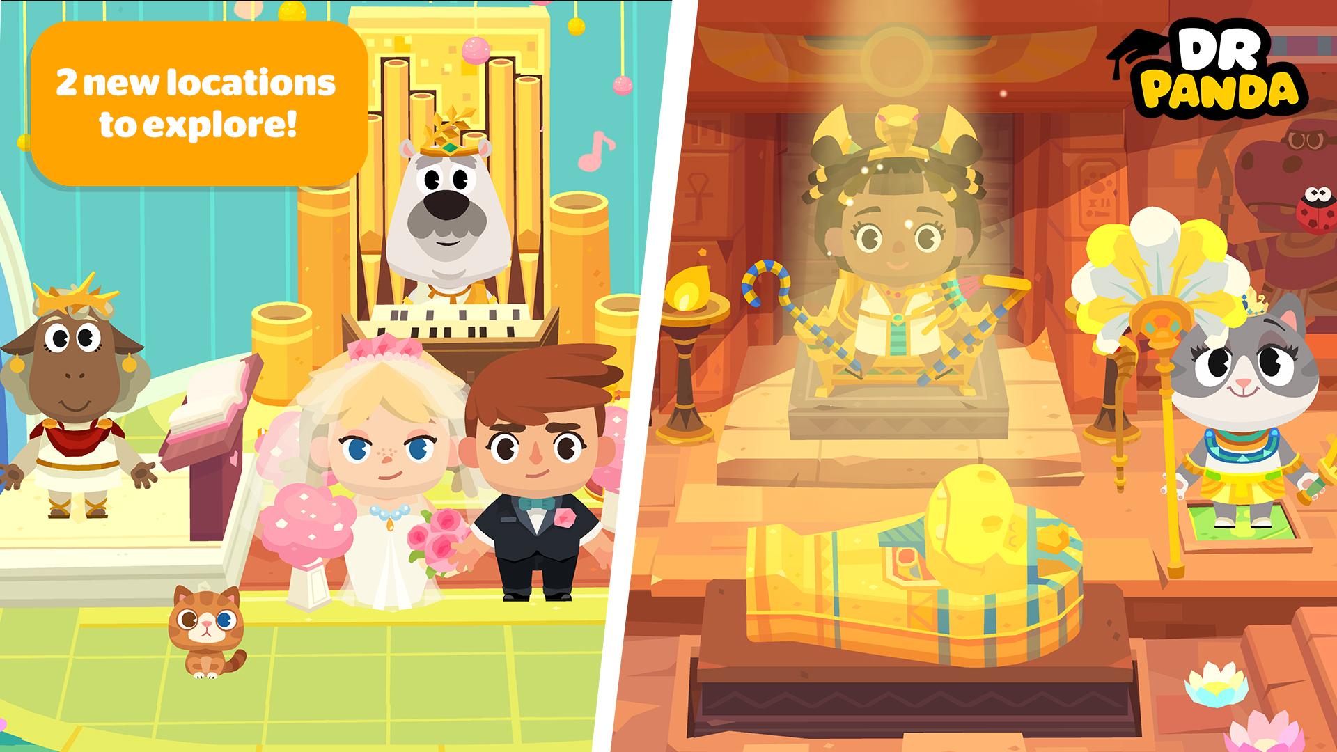 اسکرین شات 1 برنامه Dr. Panda Town: Vacation