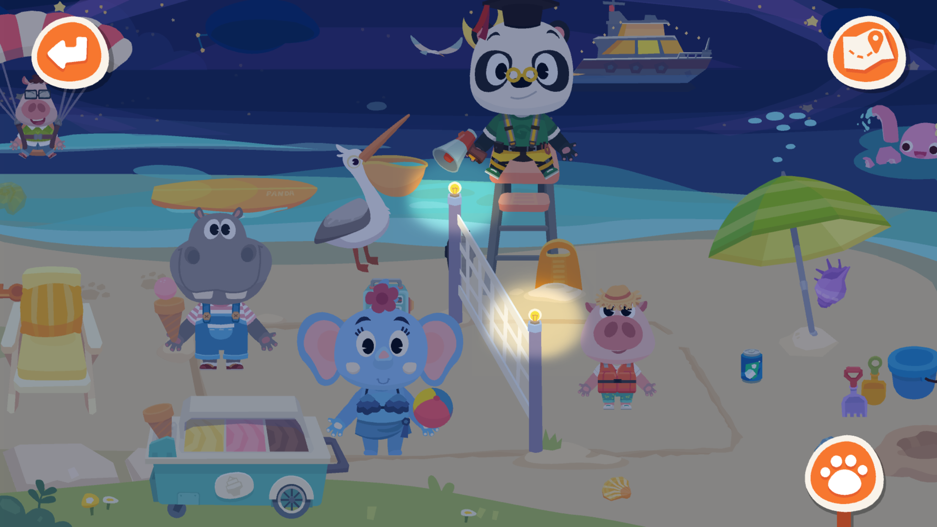 اسکرین شات 7 برنامه Dr. Panda Town: Vacation