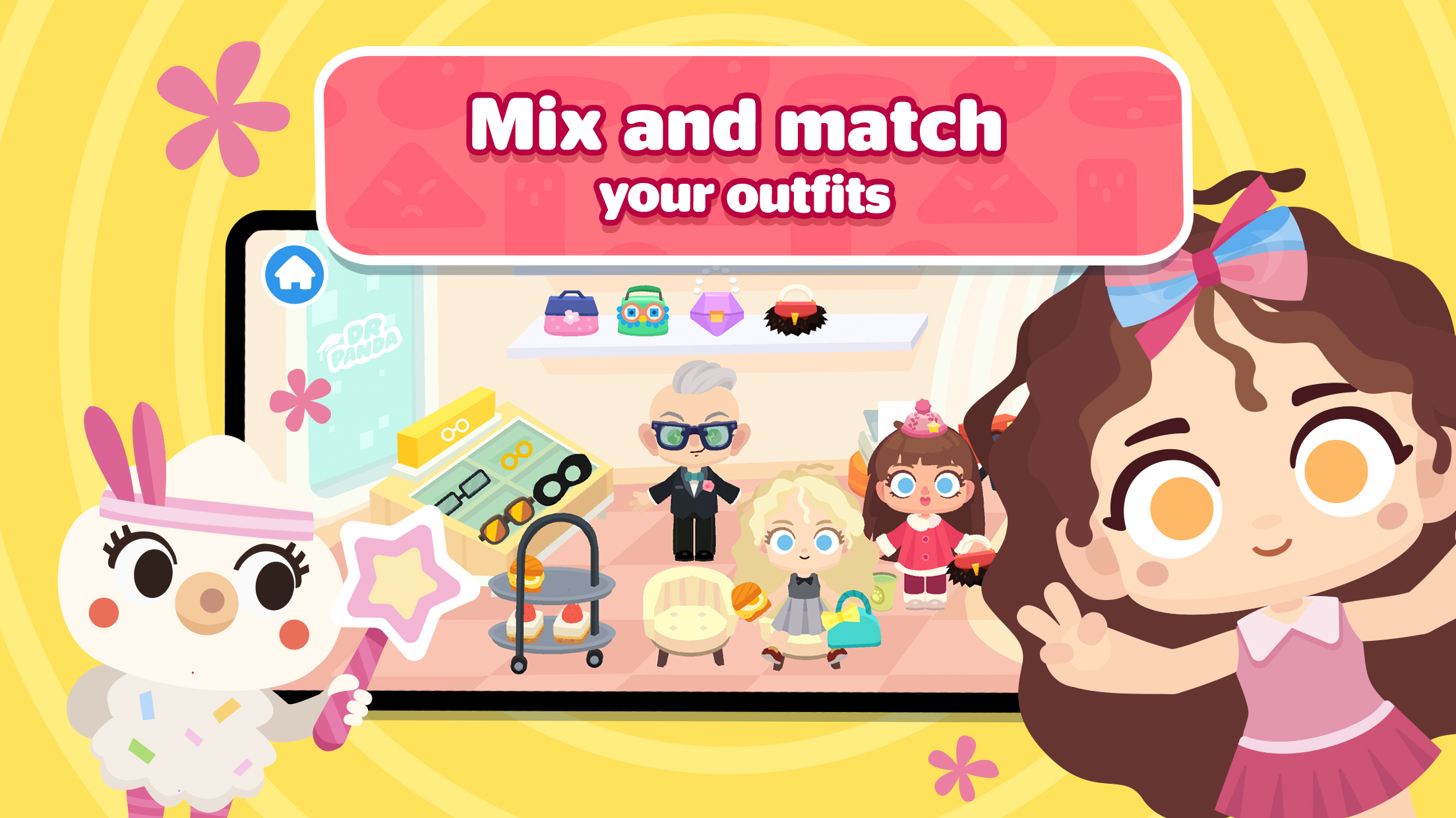 اسکرین شات 4 برنامه Dr. Panda Town Tales