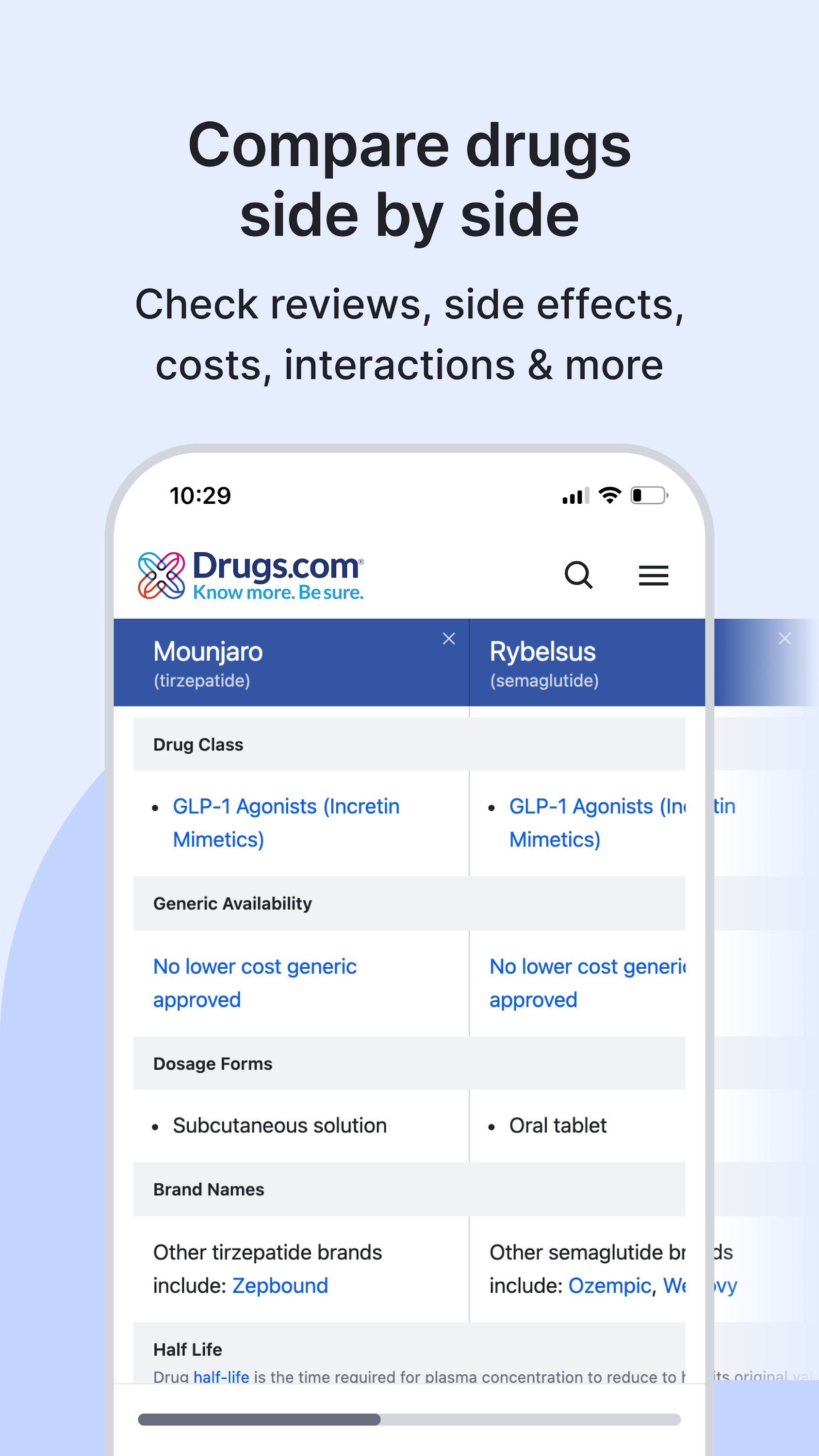 اسکرین شات 6 برنامه Drugs.com Medication Guide