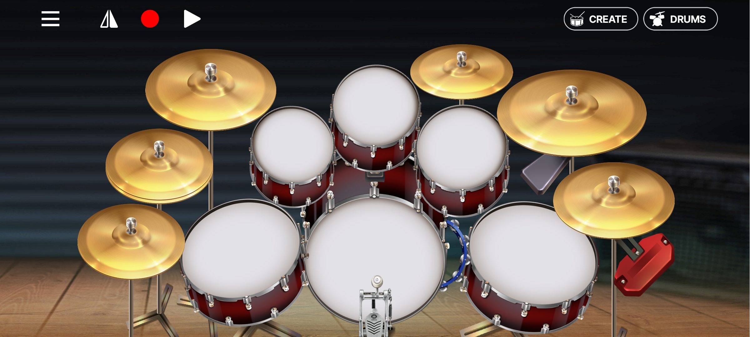 اسکرین شات 6 برنامه Drum Live: Real drum