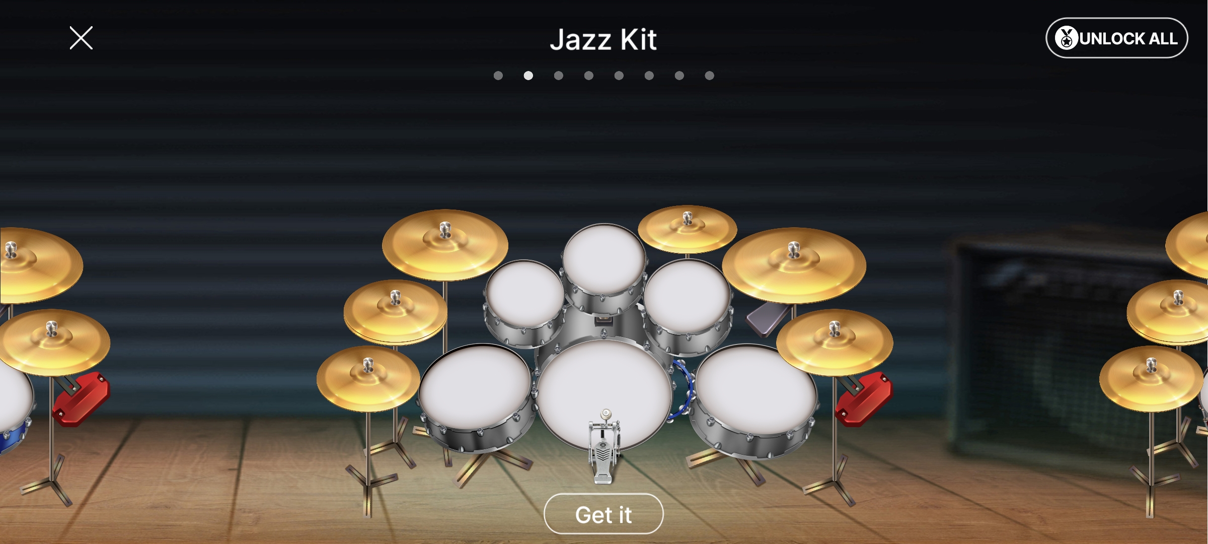 اسکرین شات 7 برنامه Drum Live: Real drum