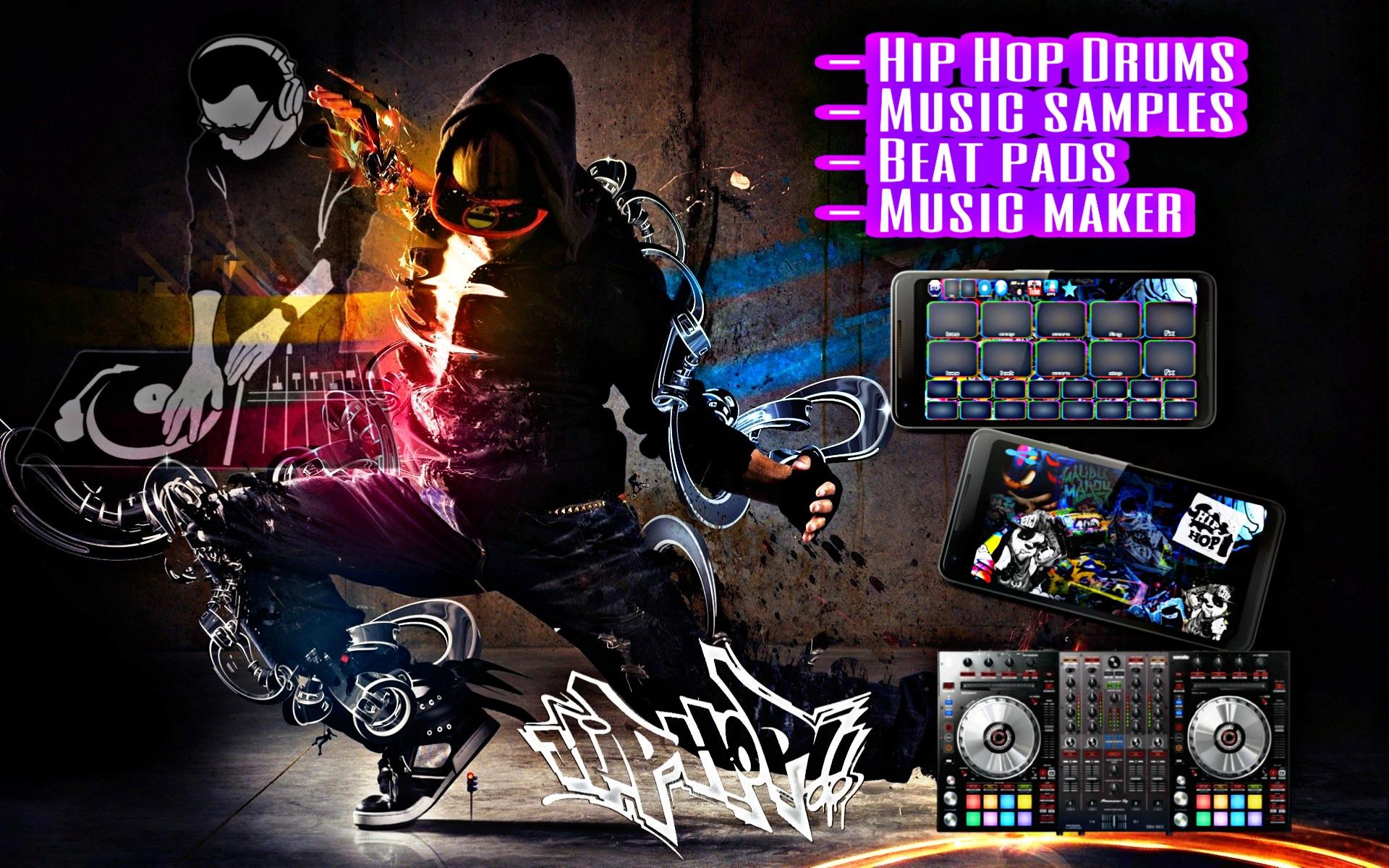 اسکرین شات 2 برنامه Hip Hop Beat Pad