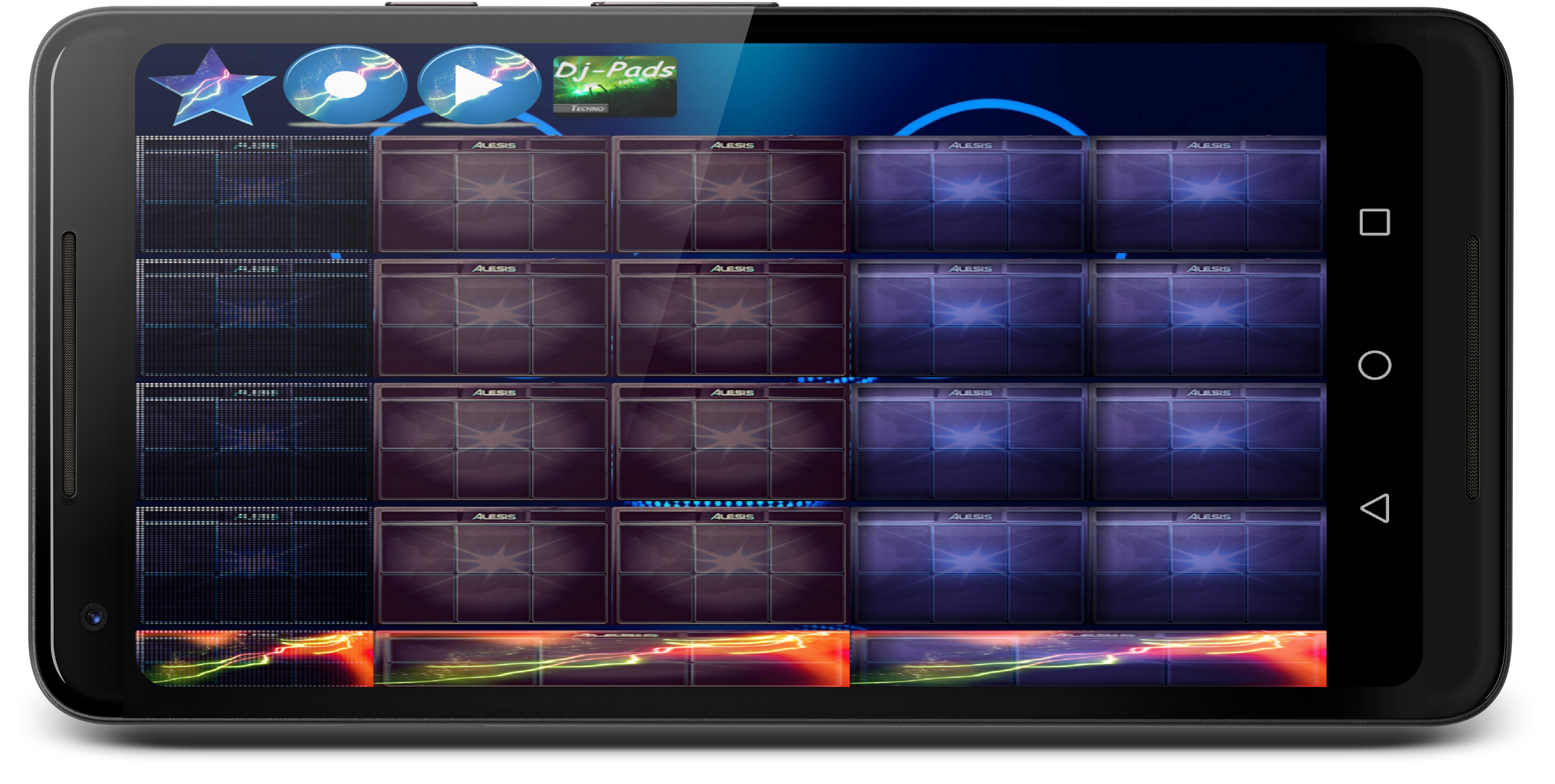 اسکرین شات 4 برنامه Hard Bass Dj Pad