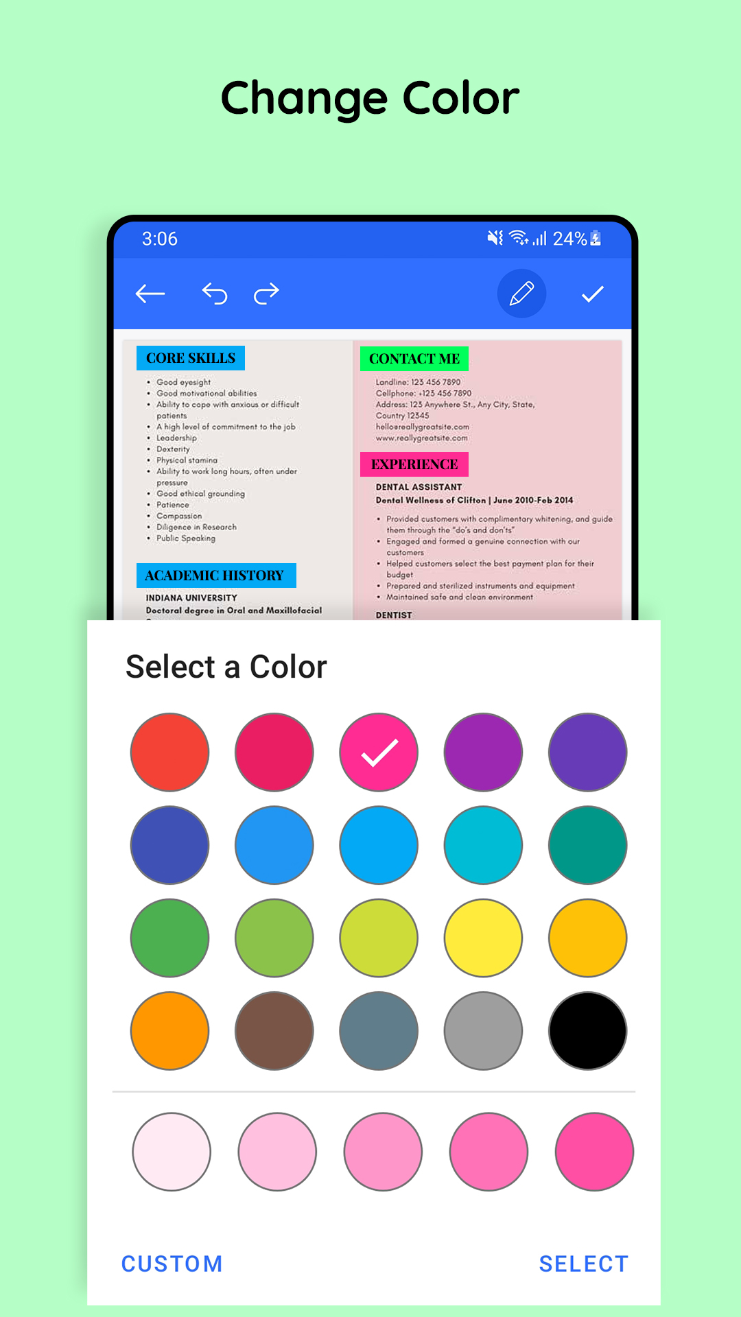 اسکرین شات 4 برنامه Draw on PDF - PDF Handwrite