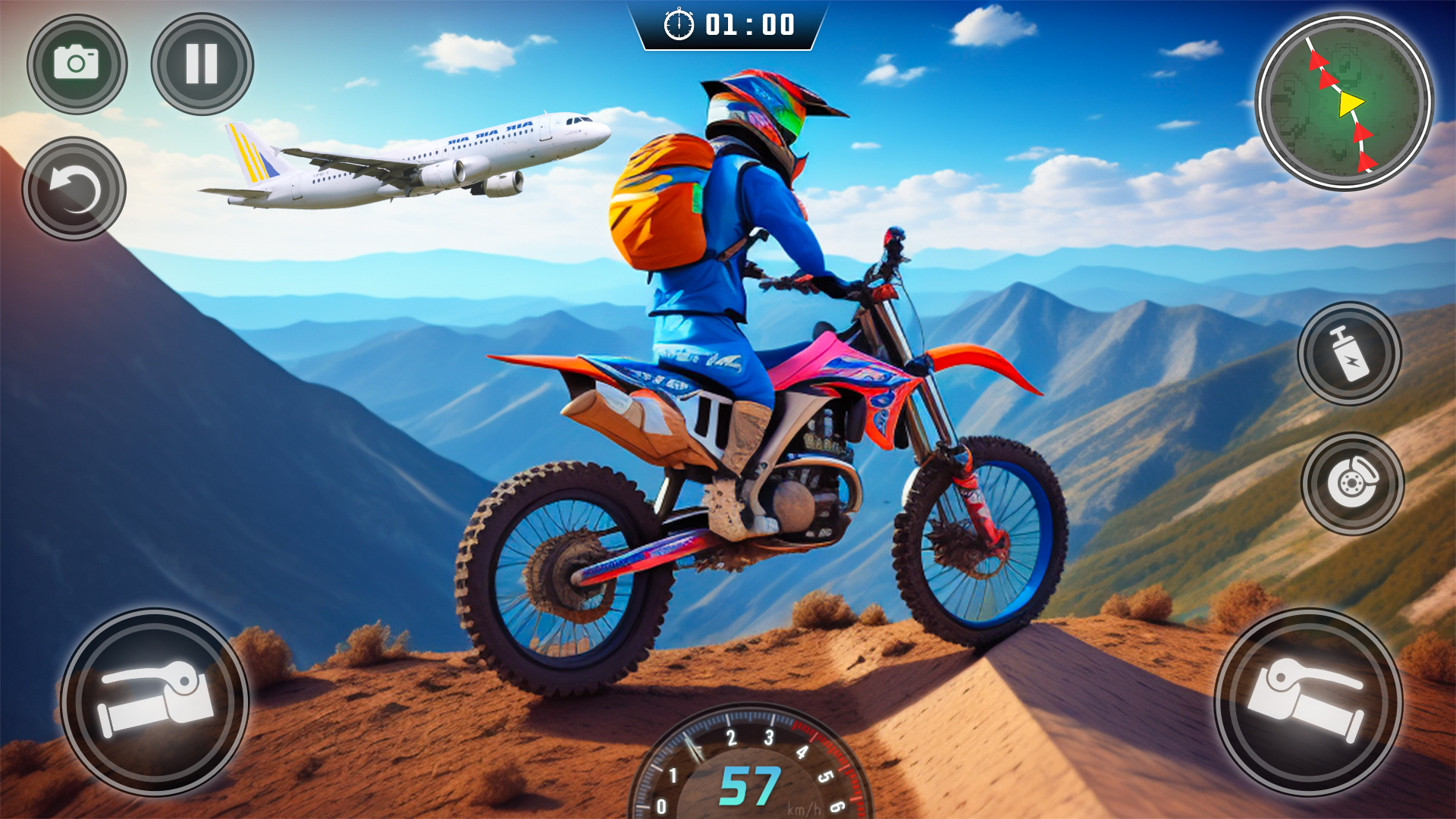 اسکرین شات 2 بازی Moto Dirt Bike Racing Games 3D
