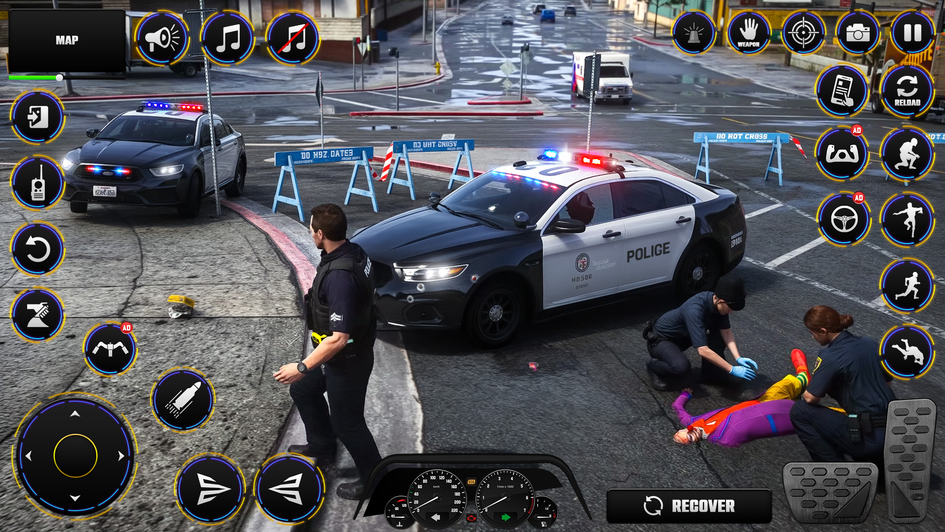 اسکرین شات 6 بازی Open World Police Simulator