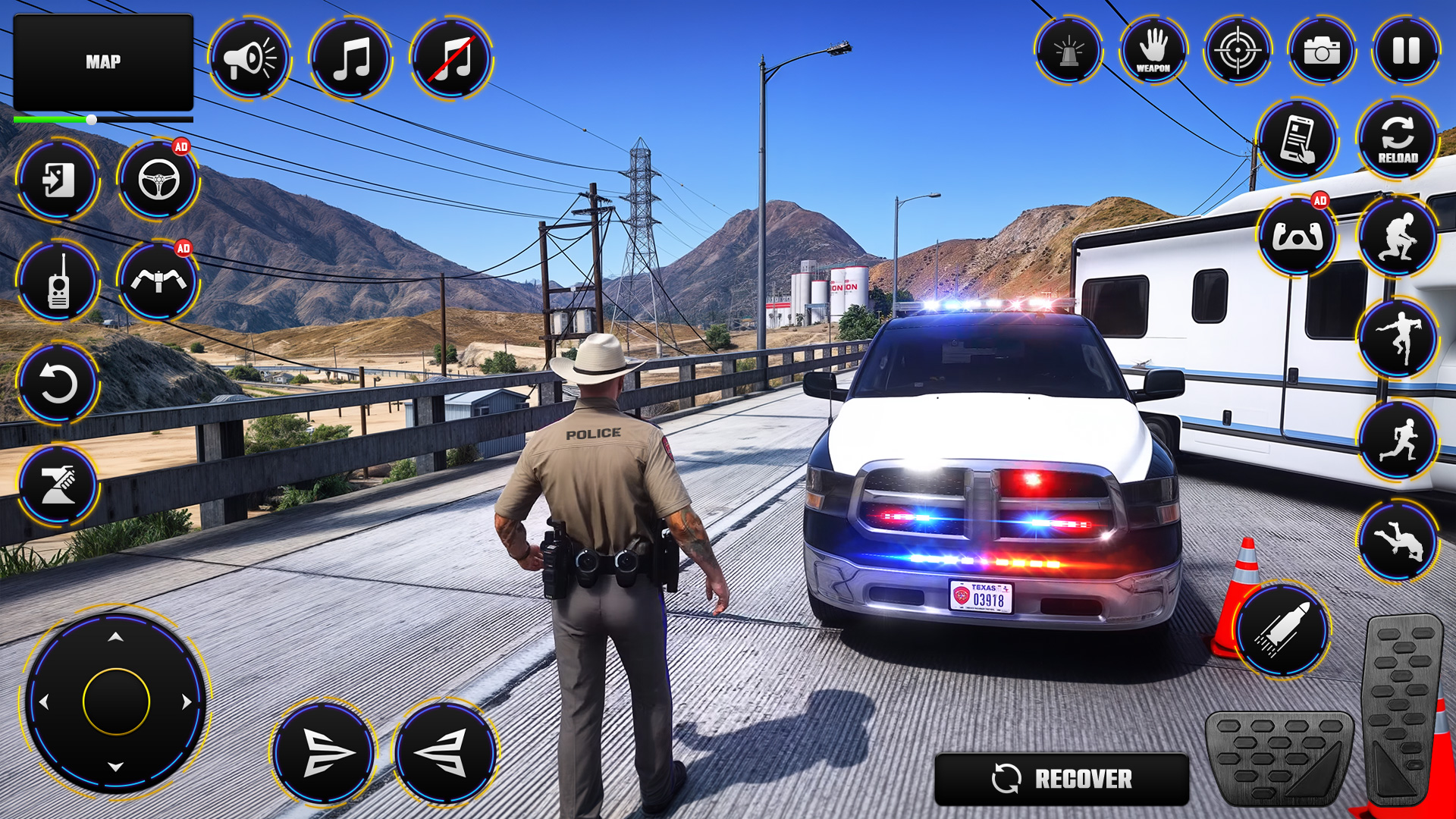 اسکرین شات 8 بازی Open World Police Simulator