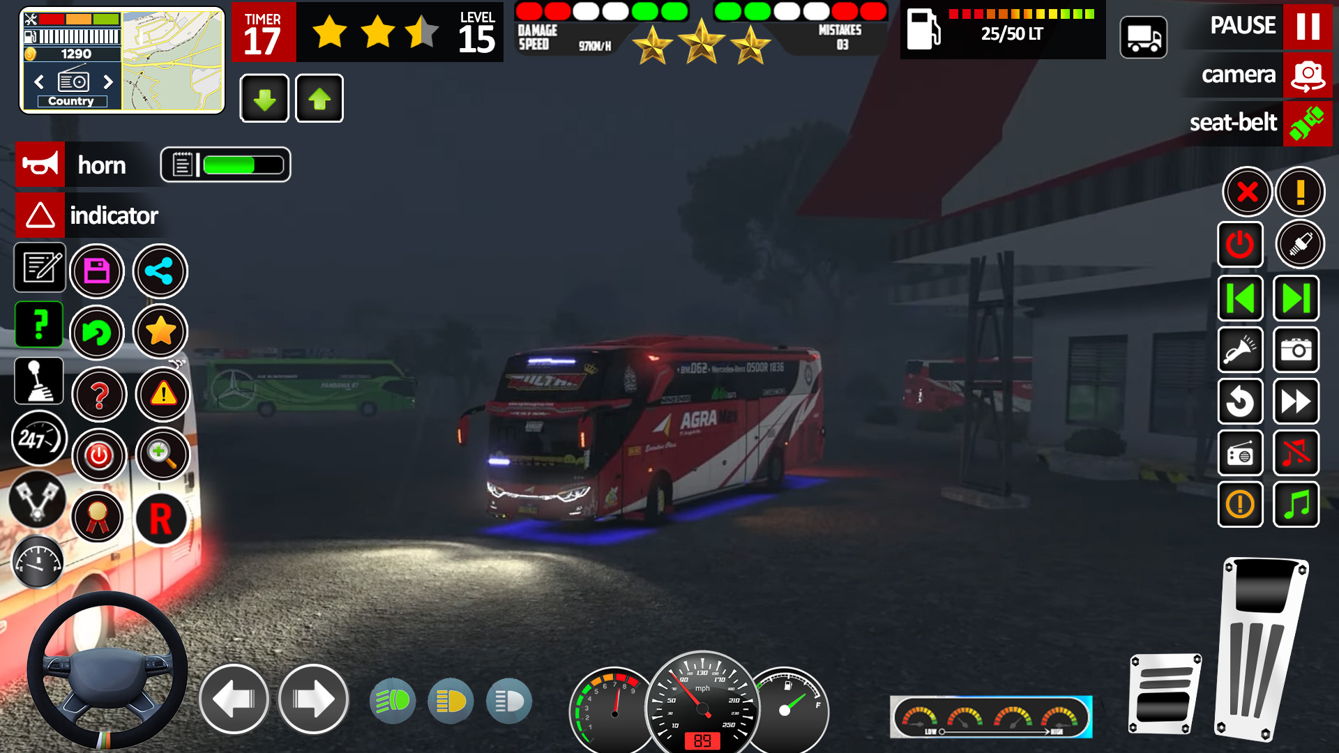 اسکرین شات 4 بازی Ultimate Bus Drive: Bus 3d