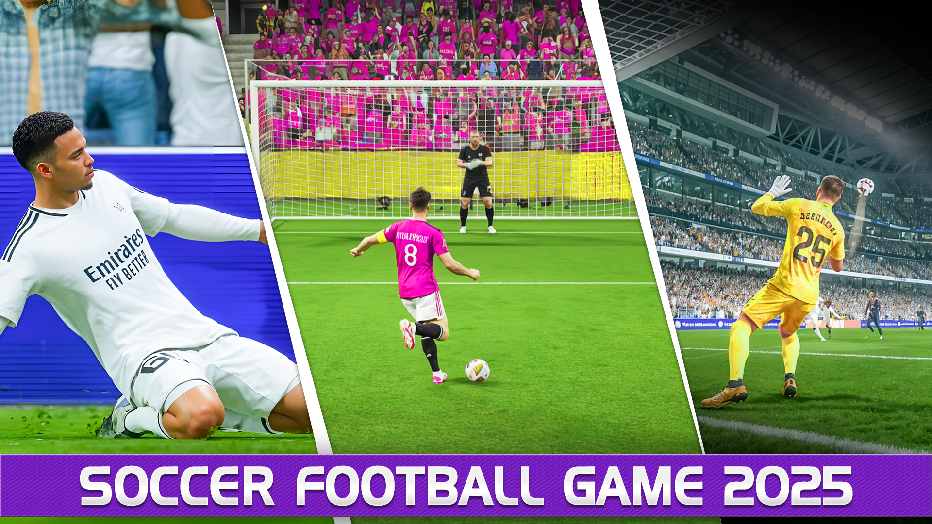 اسکرین شات 3 بازی Soccer Games Football Games