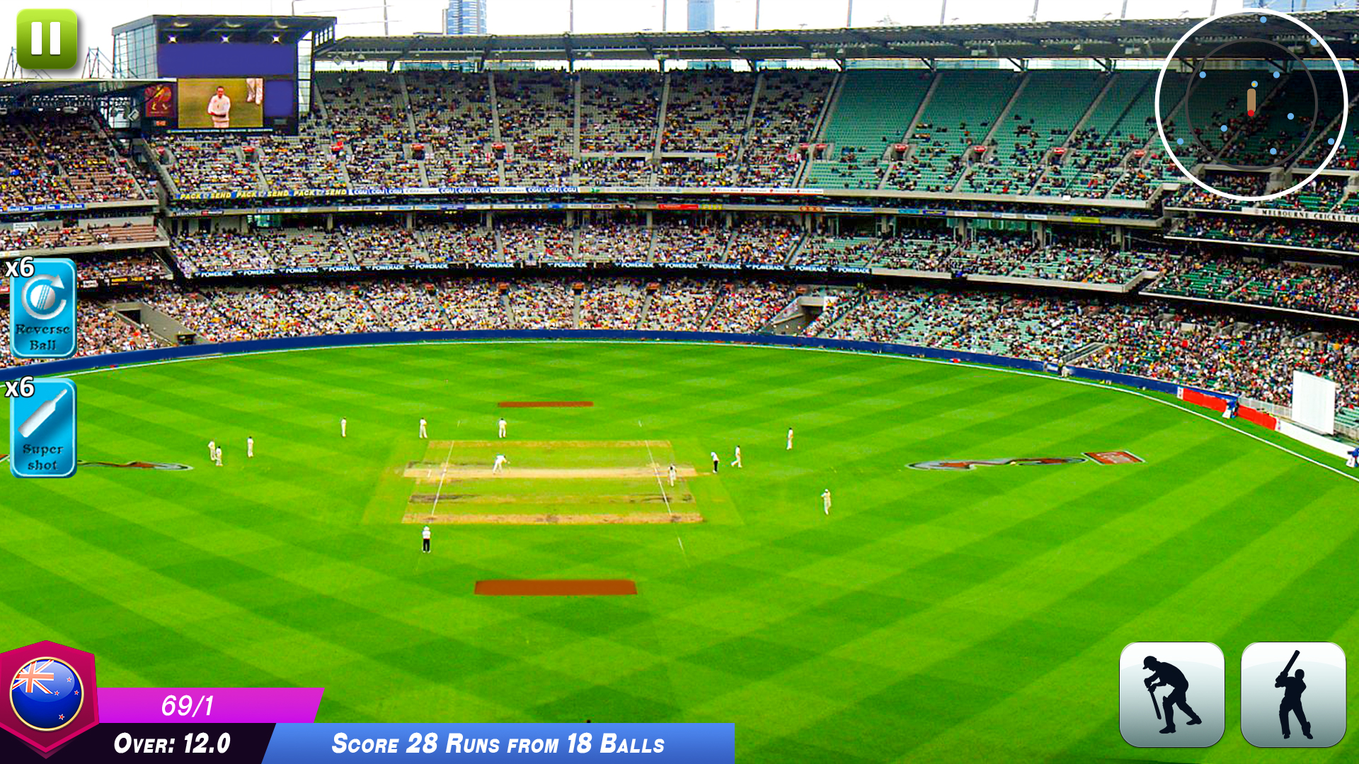 اسکرین شات 3 بازی World Cricket Games Offline