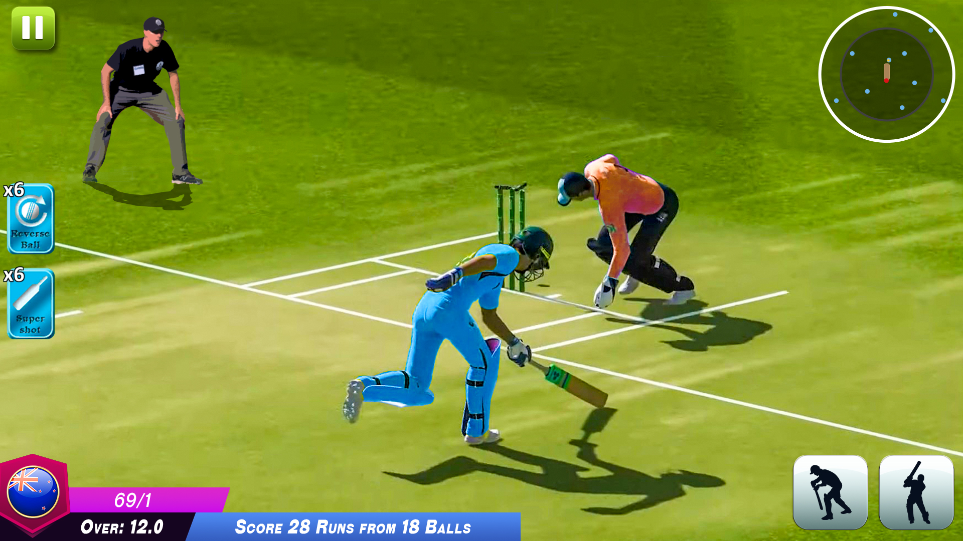 اسکرین شات 7 بازی World Cricket Games Offline