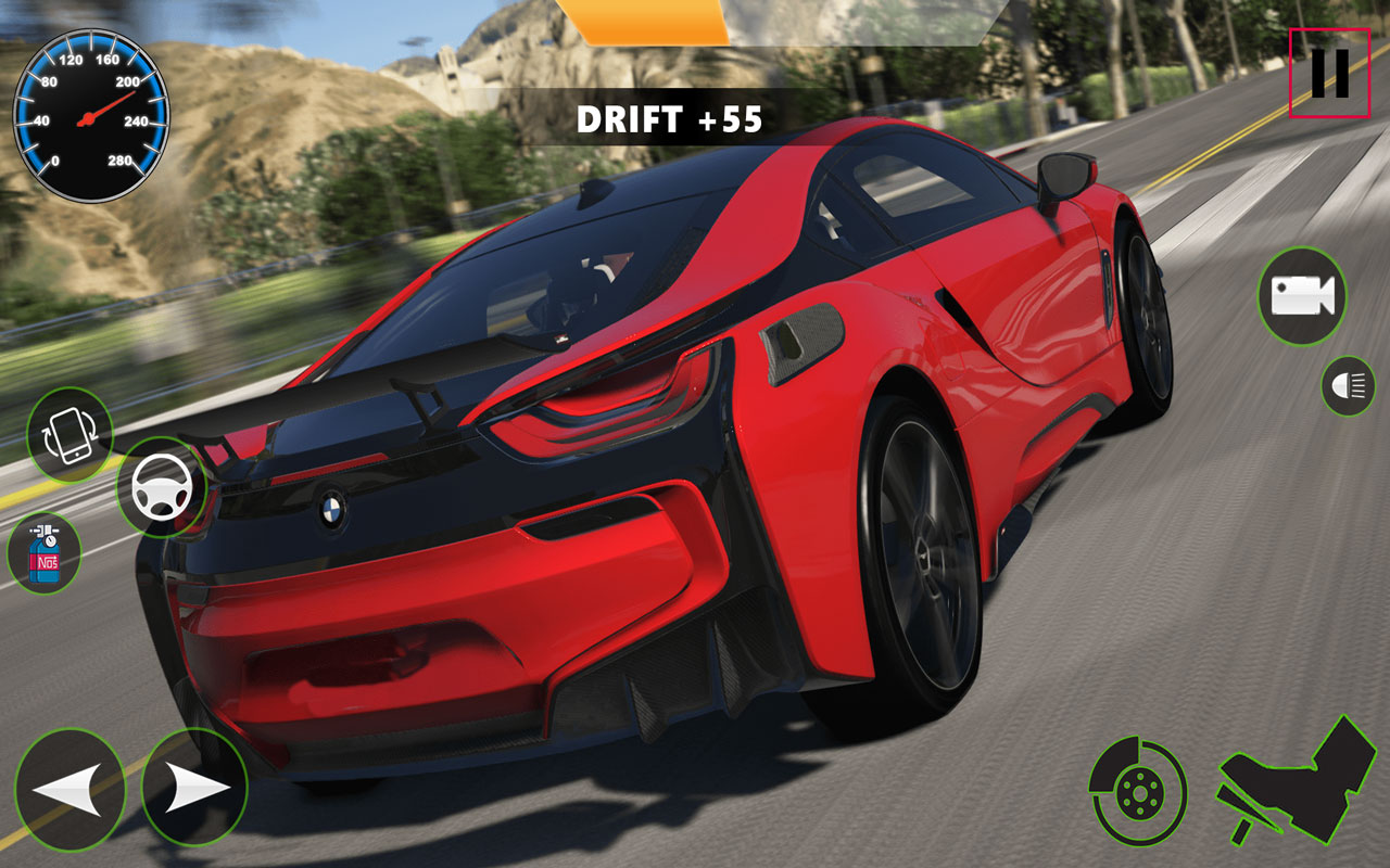اسکرین شات 6 بازی Car Drive & Drift Simulator i8