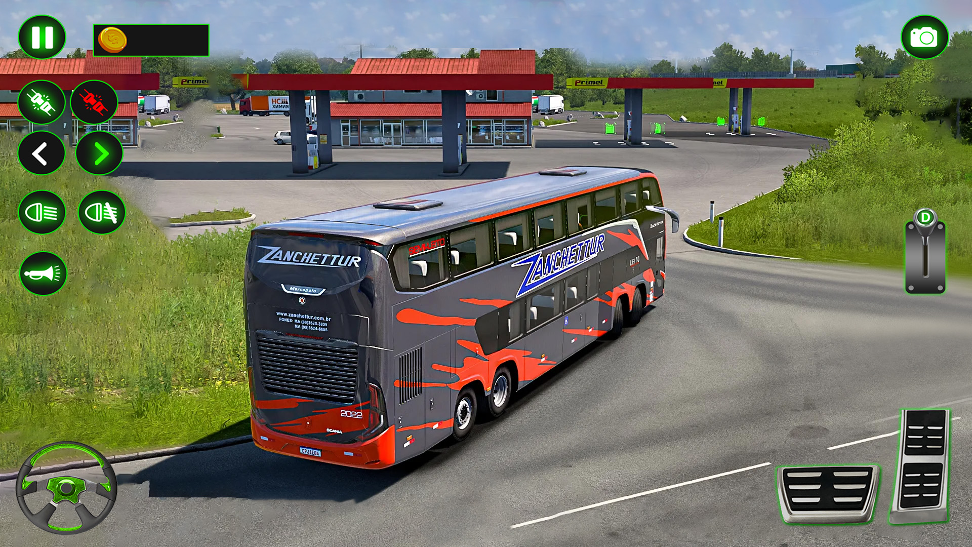 اسکرین شات 6 بازی US Bus driving bus Driver 3D