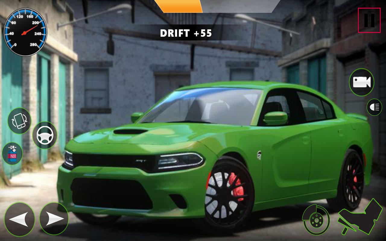 اسکرین شات 5 برنامه Dodge Charger Hellcat Games