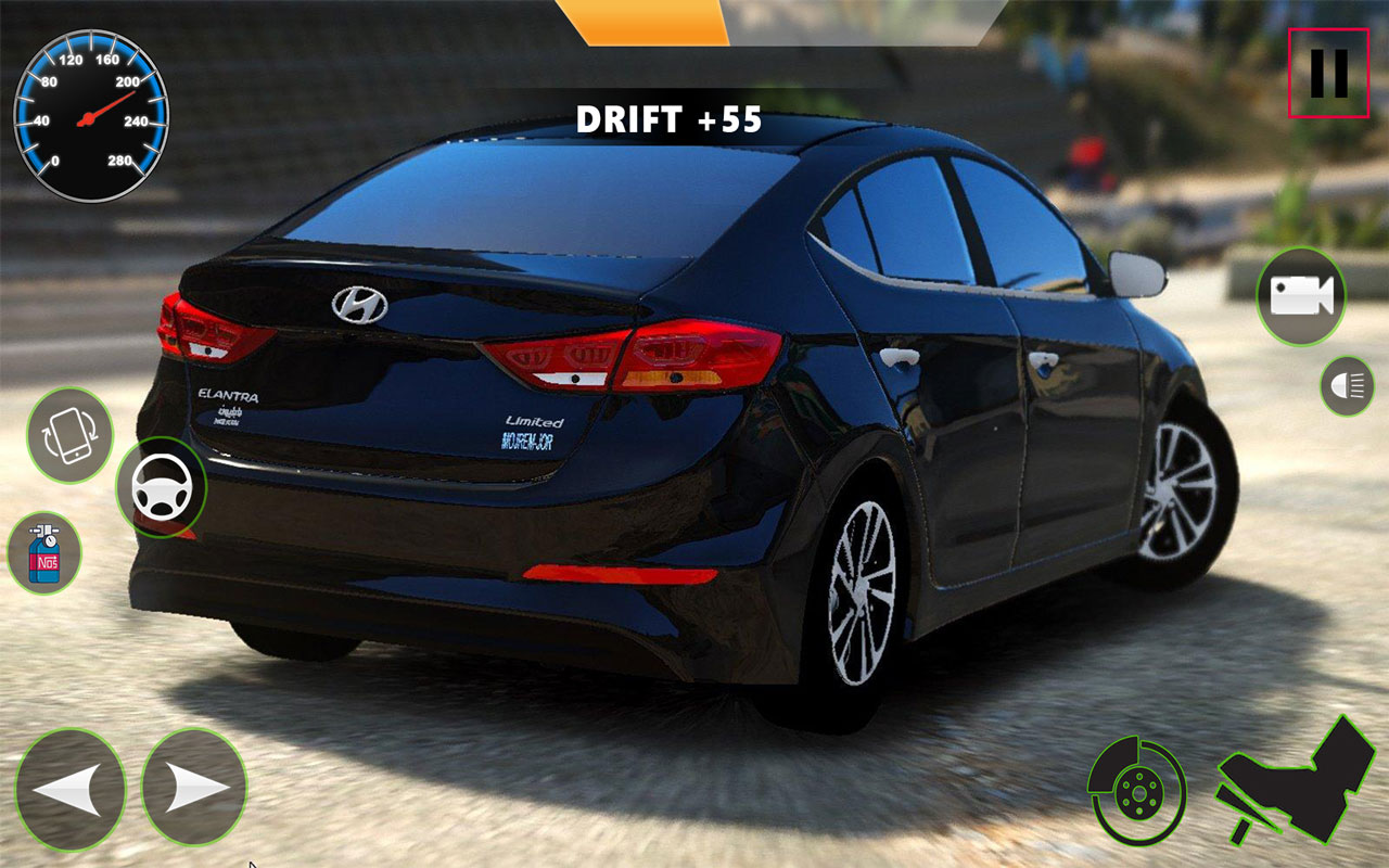 اسکرین شات 5 بازی Elantra Car driving Simulator