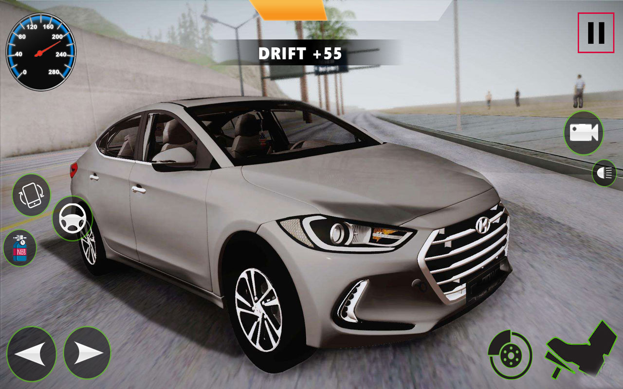 اسکرین شات 4 بازی Elantra Car driving Simulator