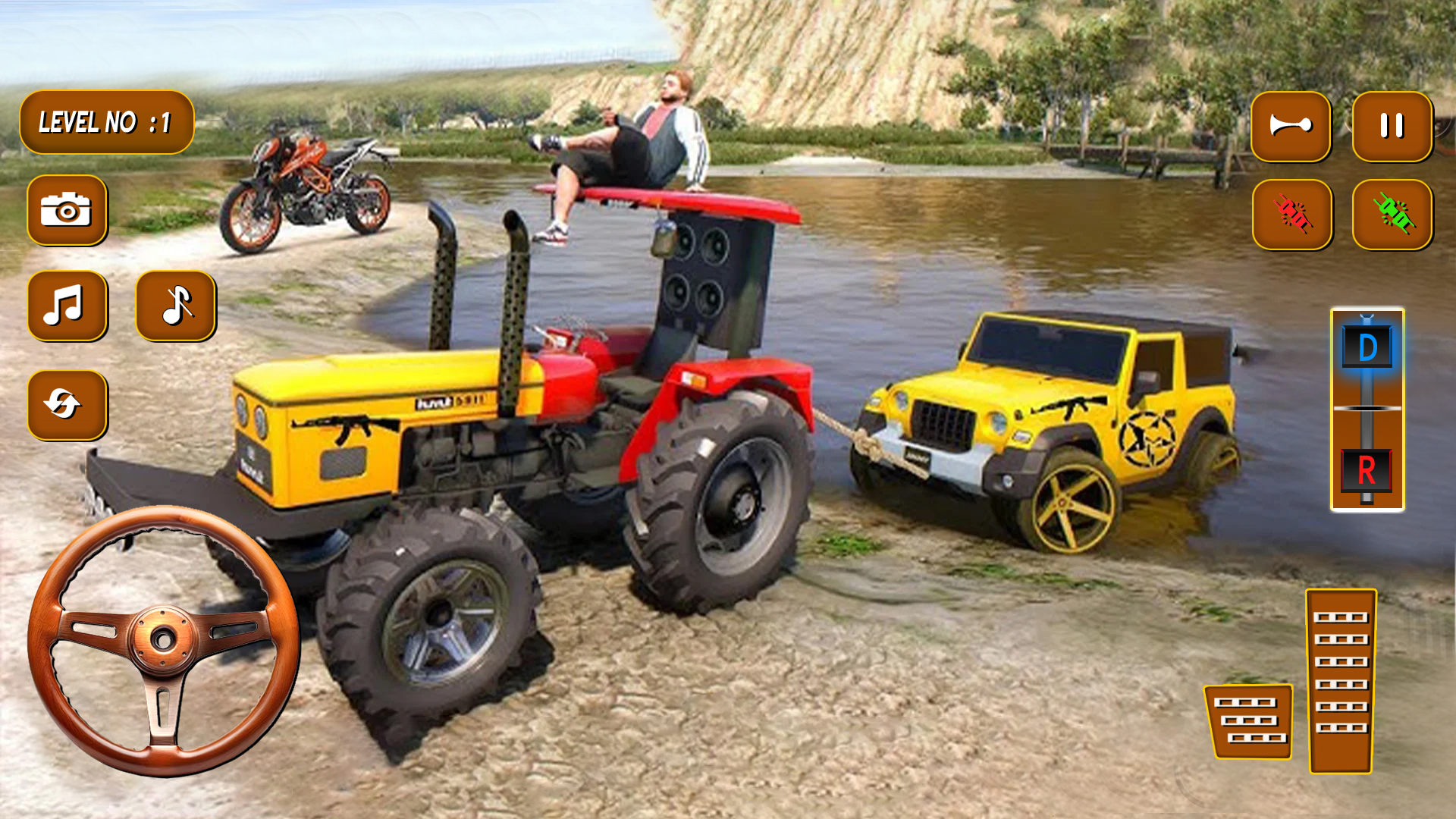 اسکرین شات 2 بازی Tractor Driving Tractor Games