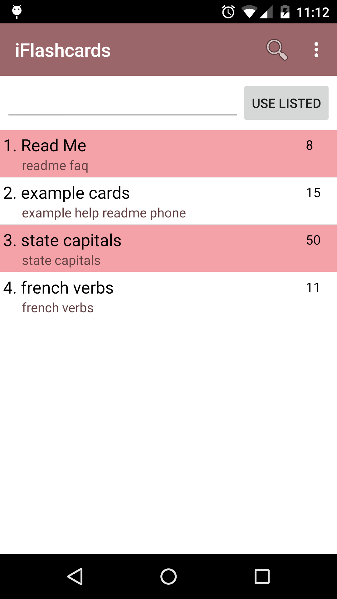 اسکرین شات 2 برنامه FreezingBlue Flashcards (Lite)