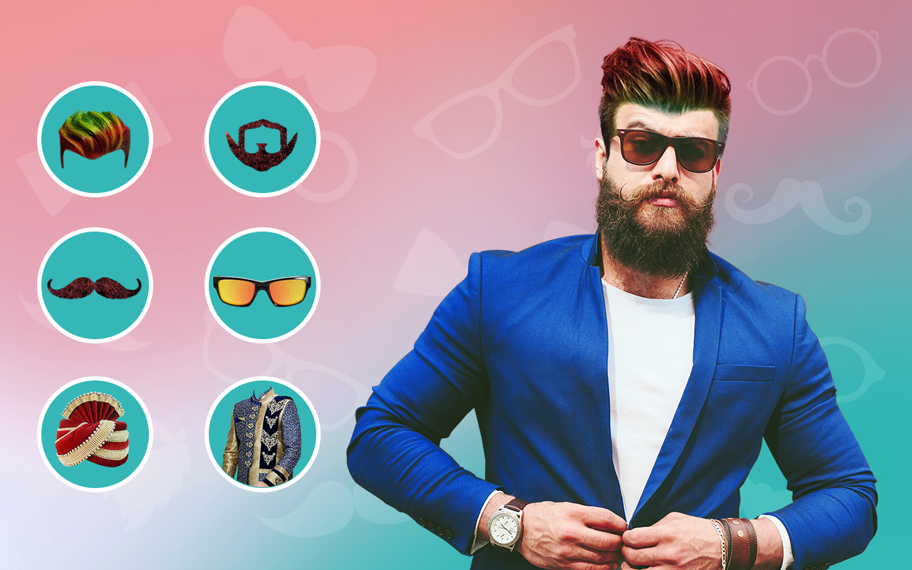 اسکرین شات 3 برنامه Pocket Salon - Men, Women Mobile Beauty Editor app