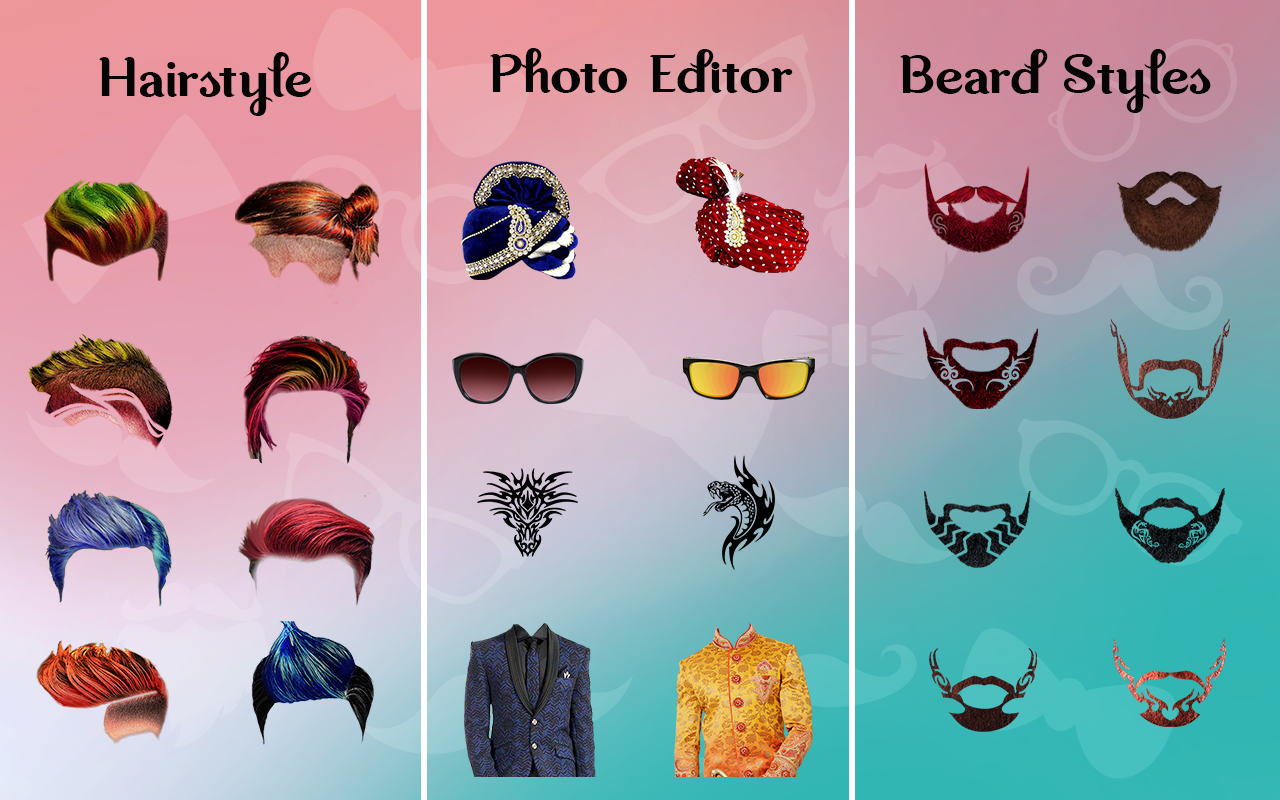 اسکرین شات 2 برنامه Pocket Salon - Men, Women Mobile Beauty Editor app