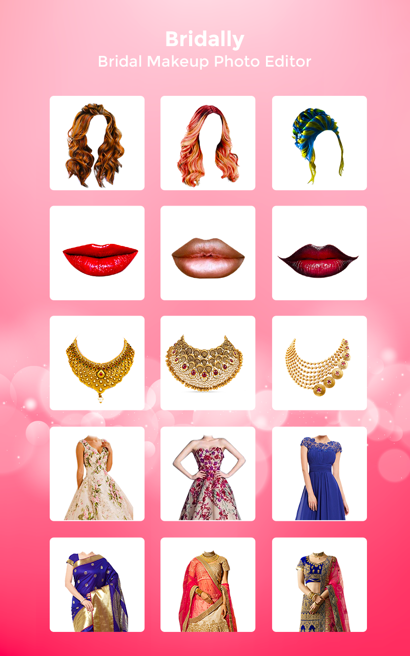 اسکرین شات 2 برنامه Bridally - Wedding Makeup Pro