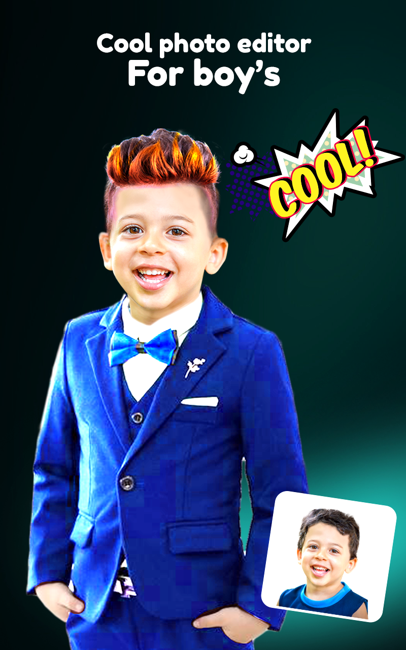 اسکرین شات 3 برنامه Kiddos - Baby, Boys & Kids Pho