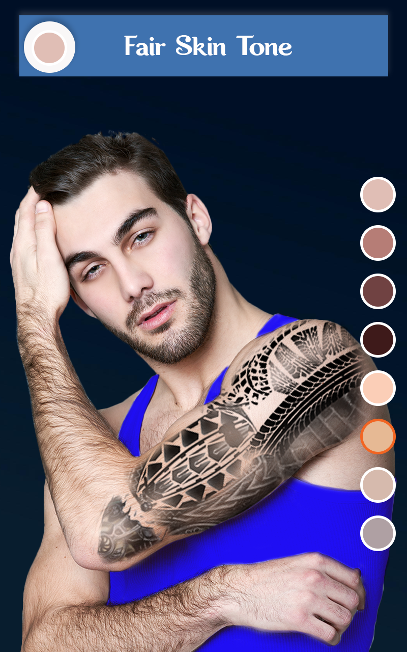 اسکرین شات 7 برنامه Hairy - Men Hairstyles beard &