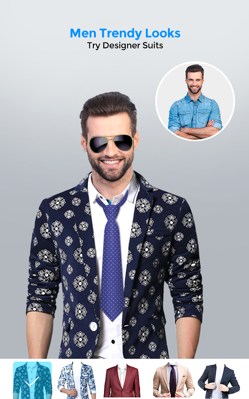 اسکرین شات 1 برنامه Men HandsomePlus Men Makeover