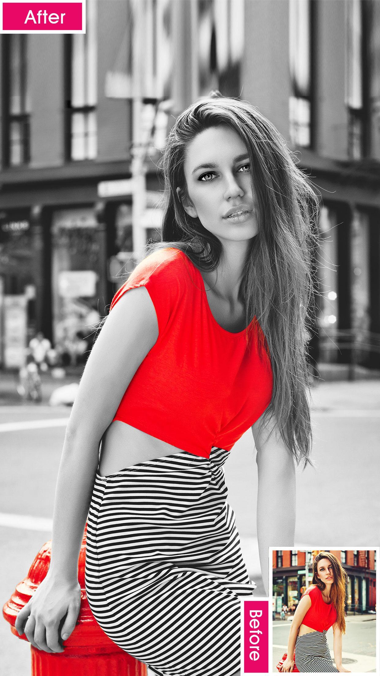 اسکرین شات 7 برنامه Photo Pop - Color Splash Effec