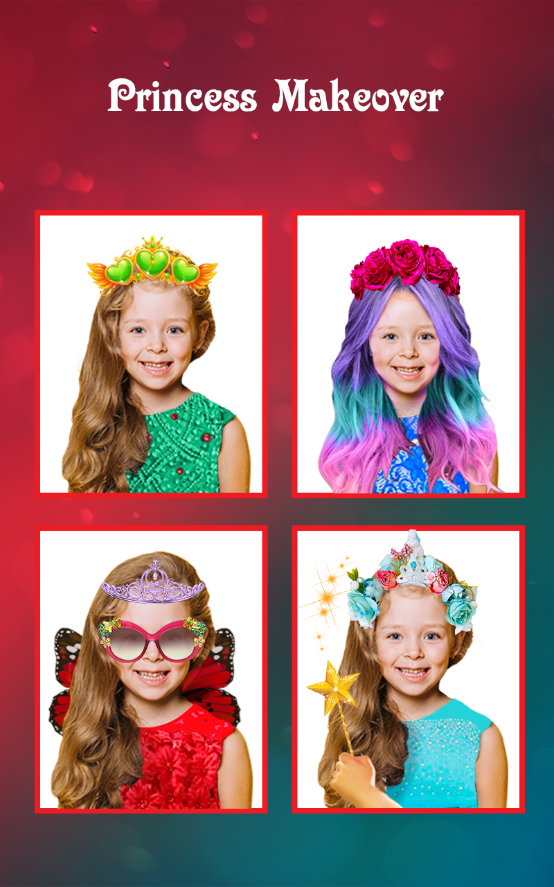 اسکرین شات 5 برنامه Princessy - Fairy style editor