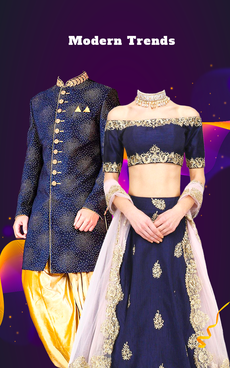 اسکرین شات 8 برنامه Couple Tradition Photo Suits -