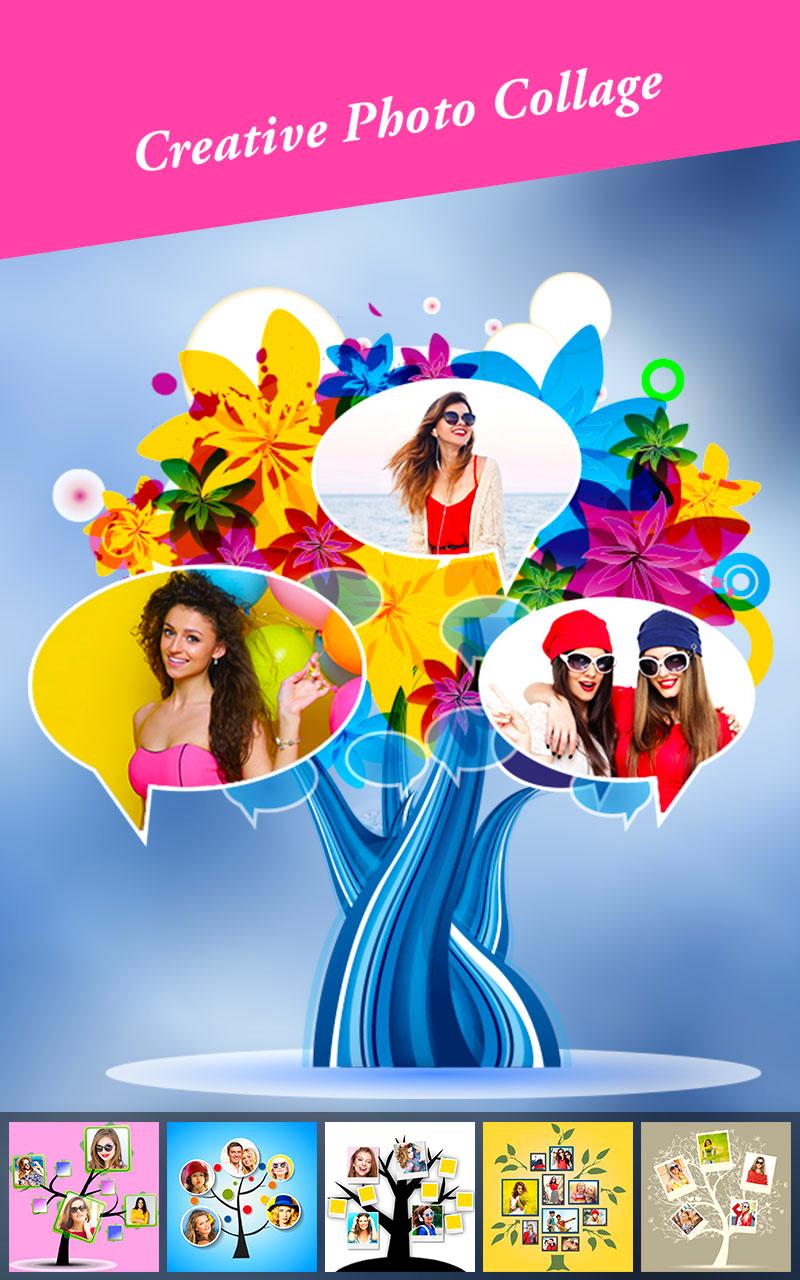 اسکرین شات 7 برنامه Tree Pic Collage Maker Grids -