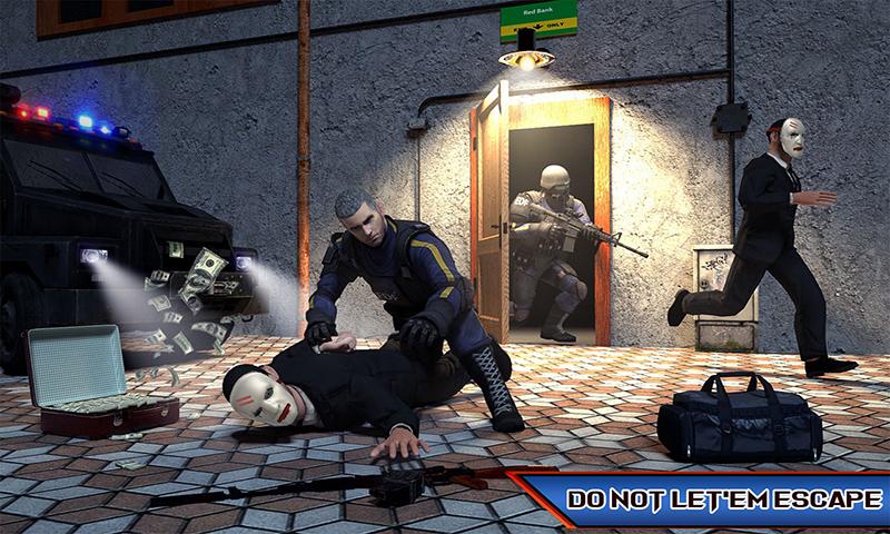 اسکرین شات 4 بازی Grand Heist: Bank Robber Games
