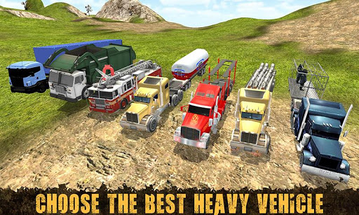 اسکرین شات 3 بازی Up Hill Truck Driving Mania 3D