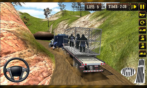 اسکرین شات 5 بازی Up Hill Truck Driving Mania 3D