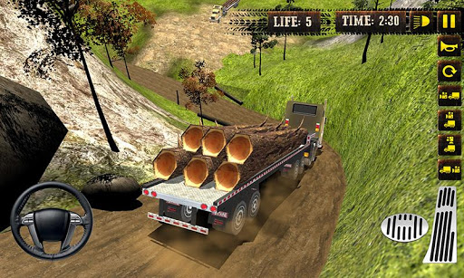 اسکرین شات 2 بازی Up Hill Truck Driving Mania 3D