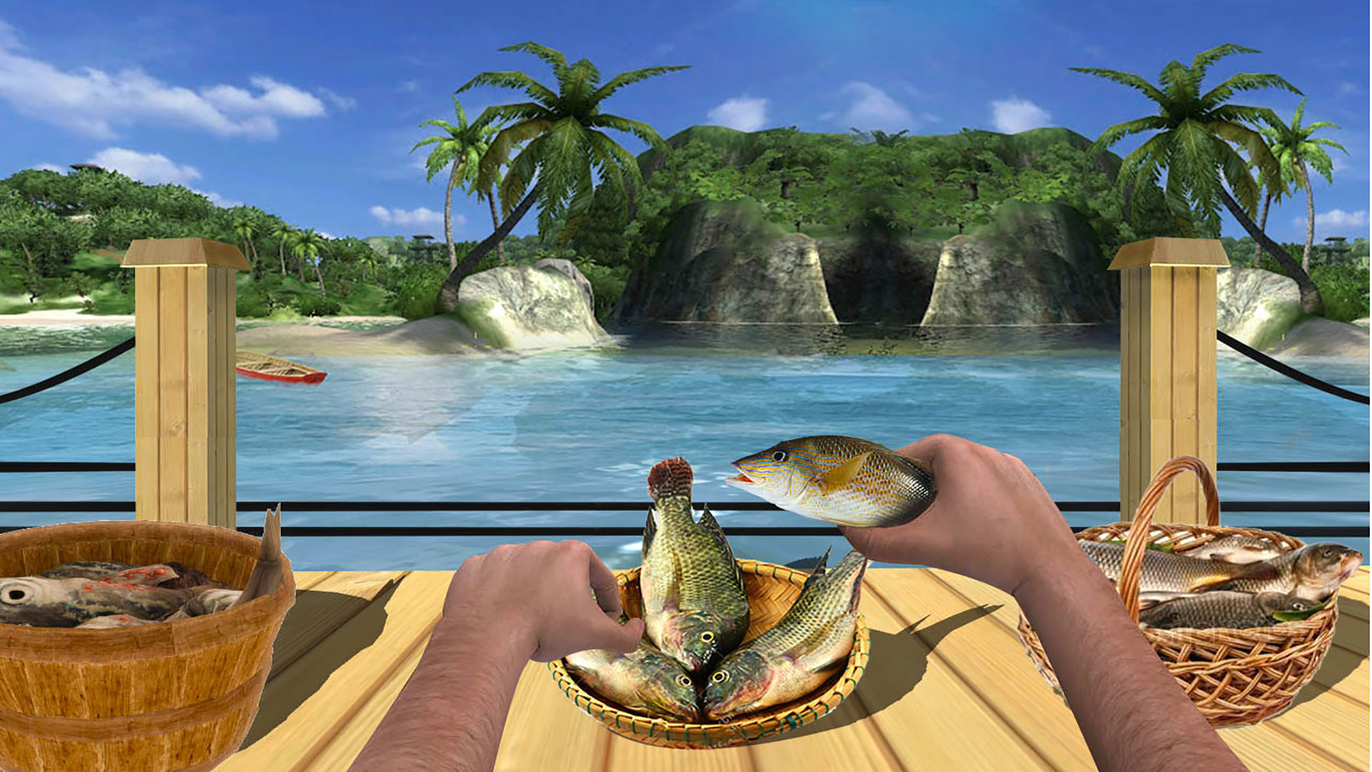 اسکرین شات 2 بازی Hooked Clash: Hungry Fish.io