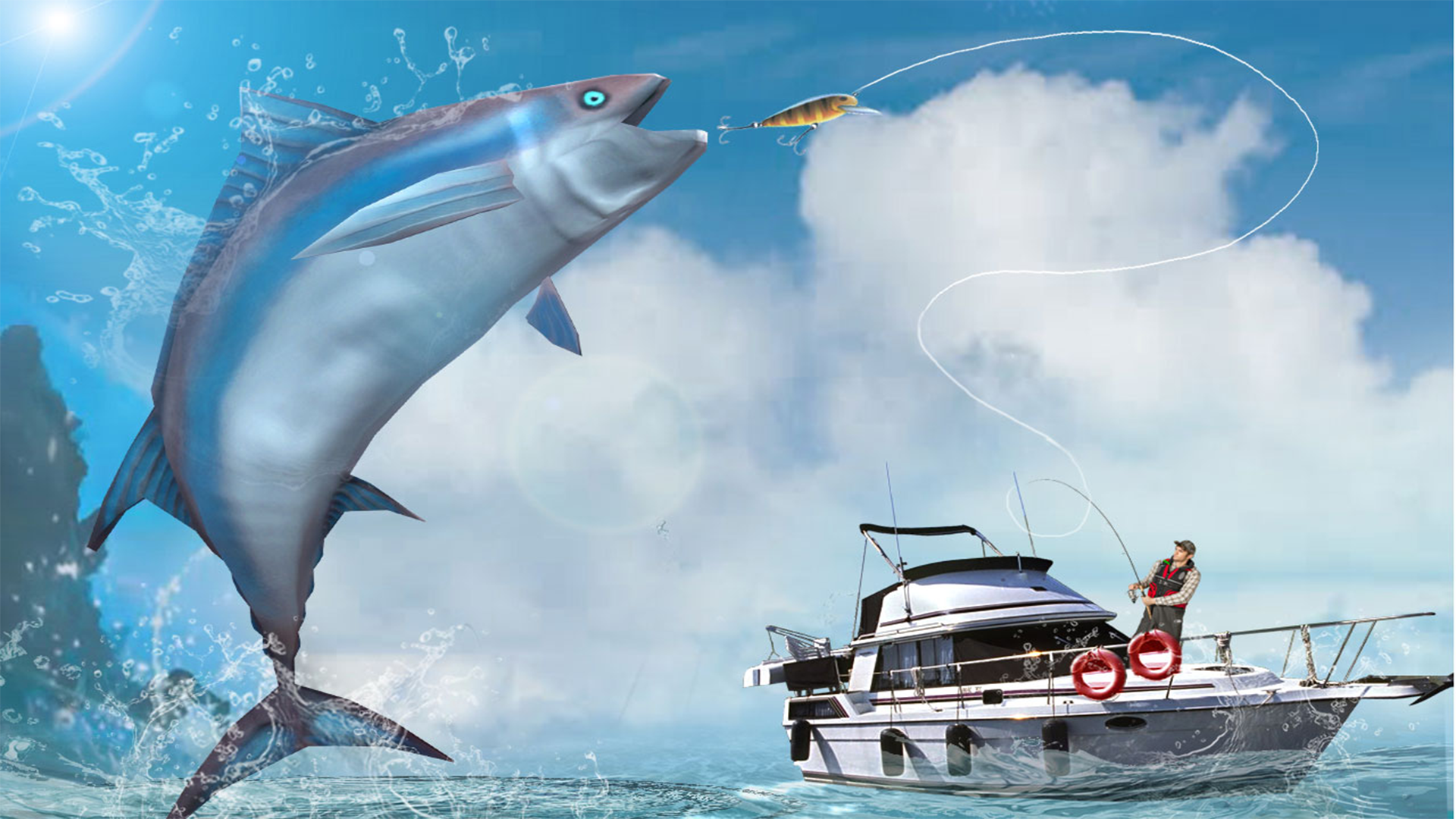 اسکرین شات 5 بازی Hooked Clash: Hungry Fish.io