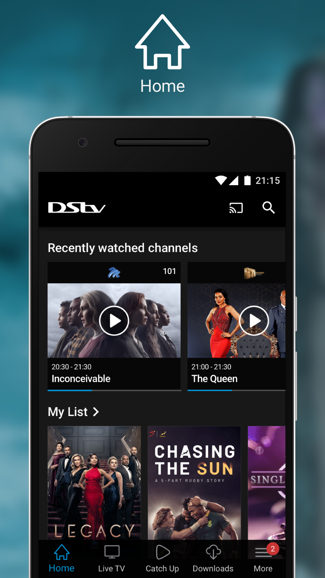 اسکرین شات 1 برنامه DStv