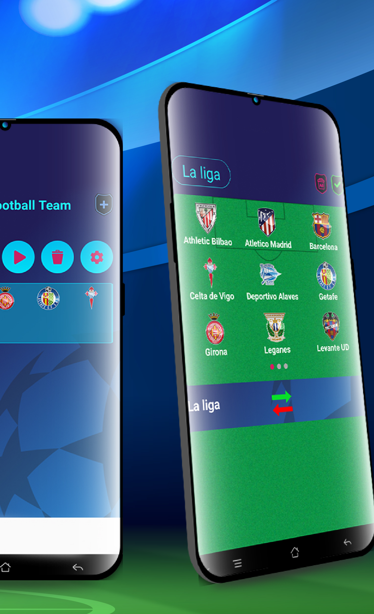 اسکرین شات 5 برنامه Random Football Team
