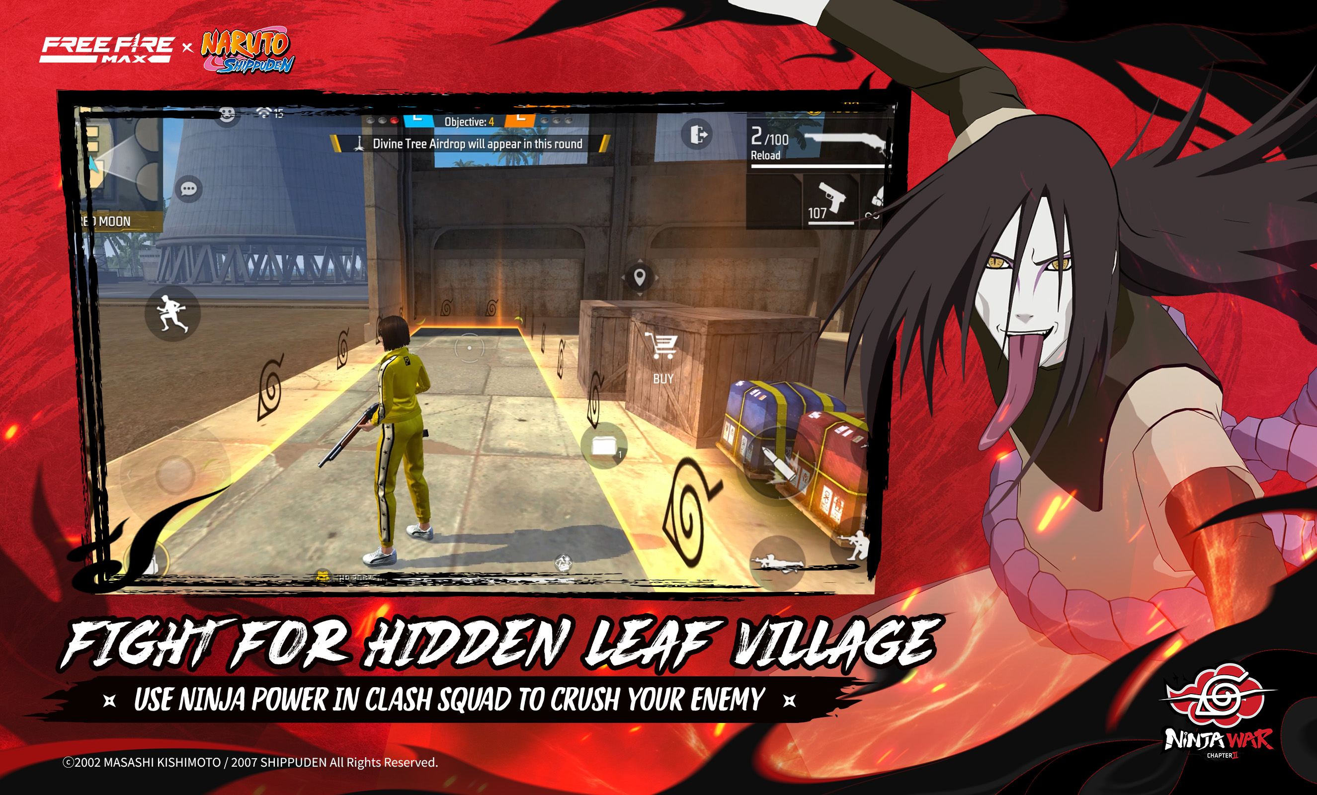 اسکرین شات 7 بازی Free Fire MAX x NARUTO