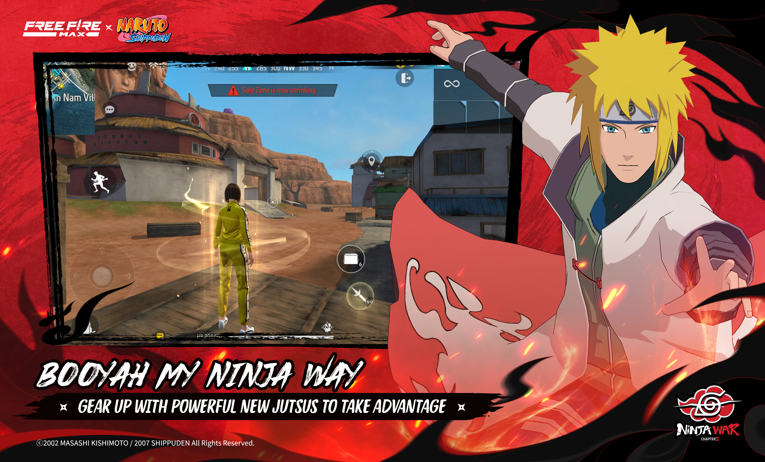 اسکرین شات 5 بازی Free Fire MAX x NARUTO