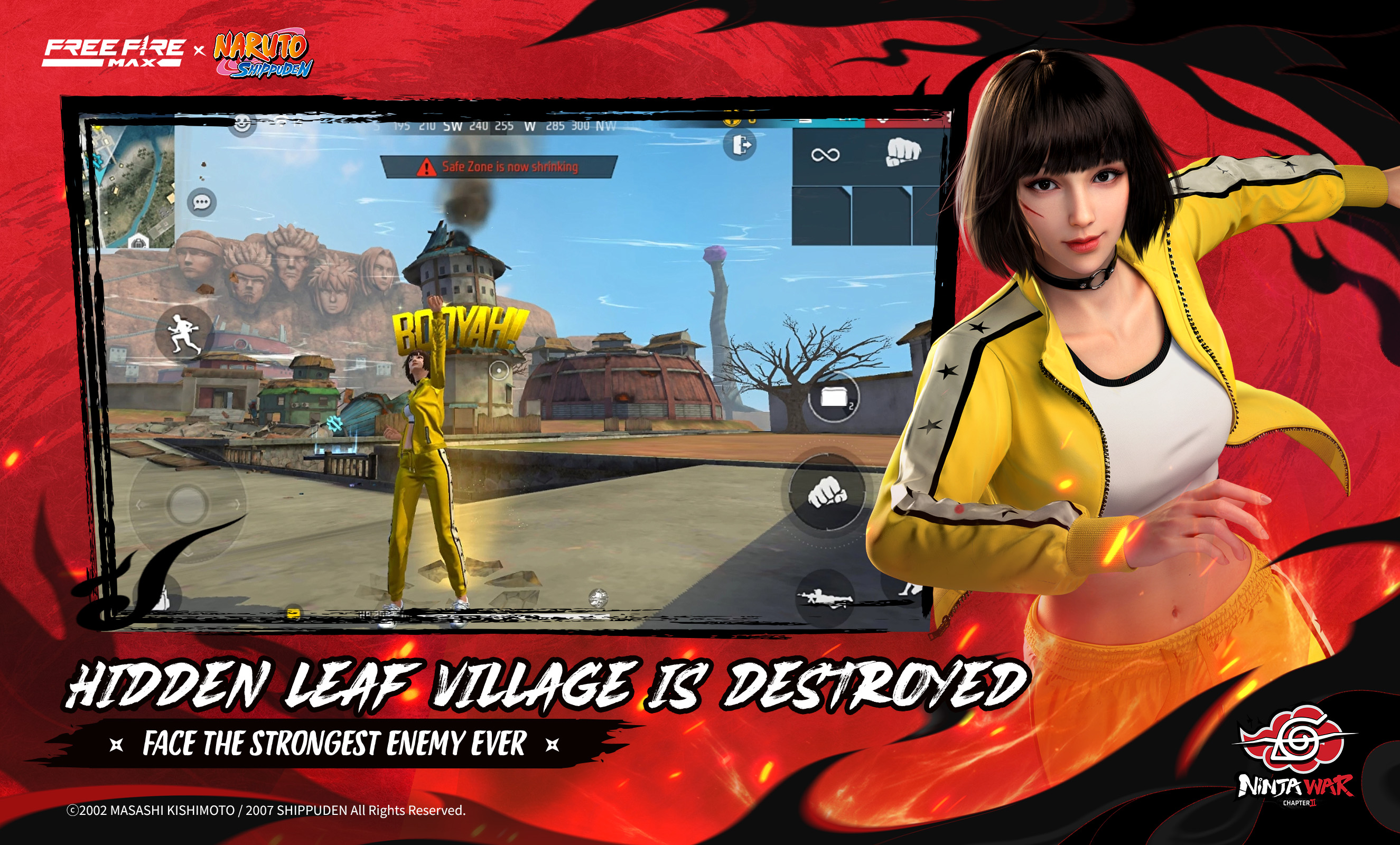اسکرین شات 2 بازی Free Fire MAX x NARUTO