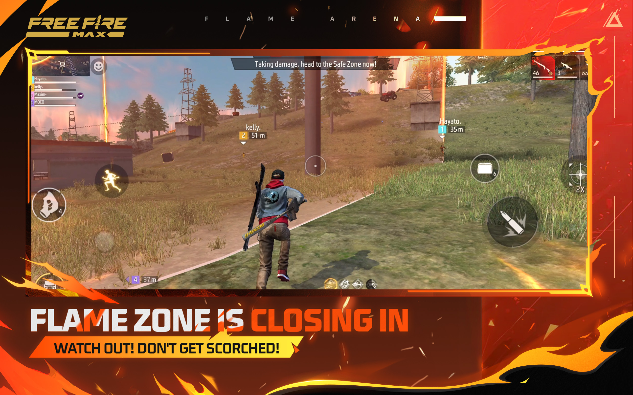 اسکرین شات 4 بازی Free Fire MAX