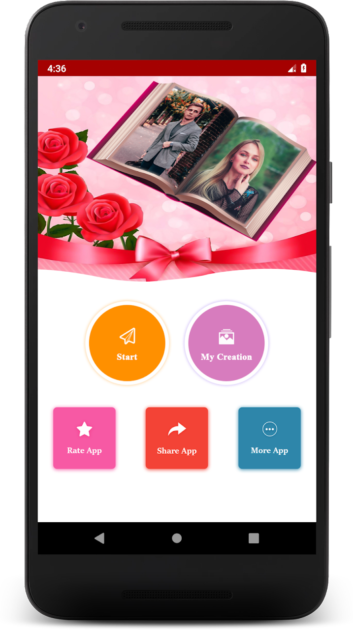 اسکرین شات 4 برنامه Book Dual Photo Frame