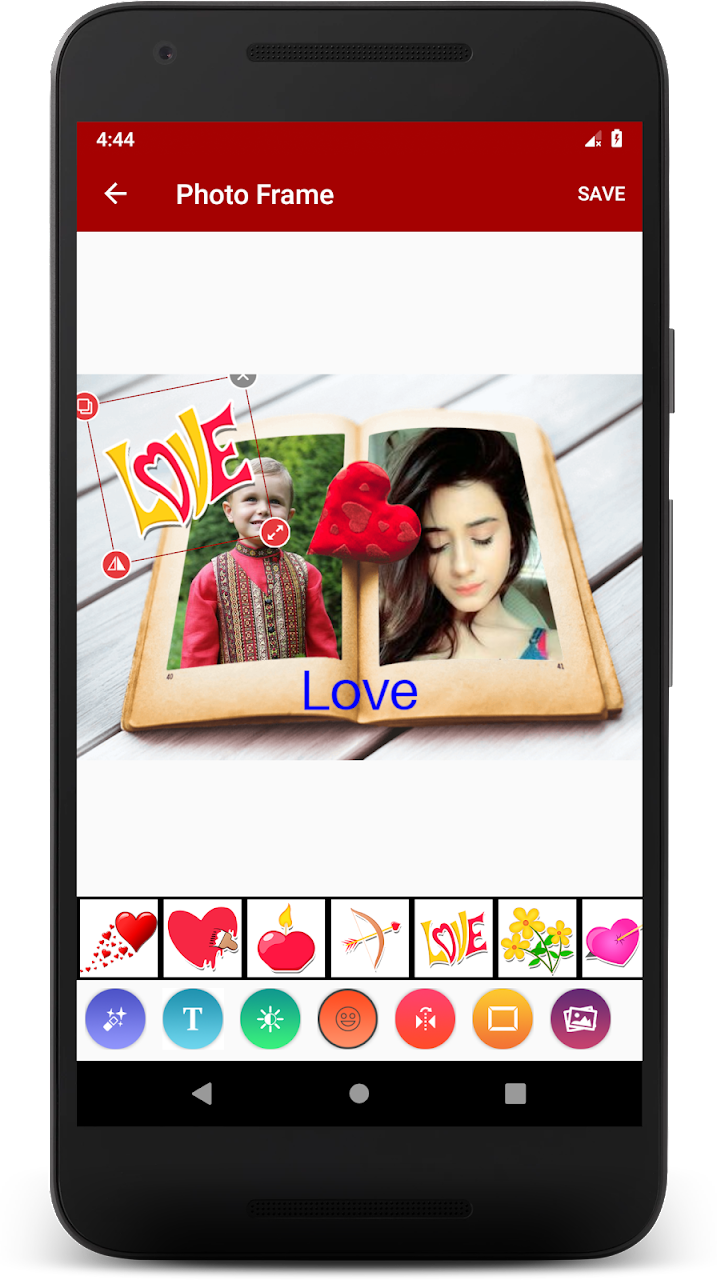 اسکرین شات 8 برنامه Book Dual Photo Frame