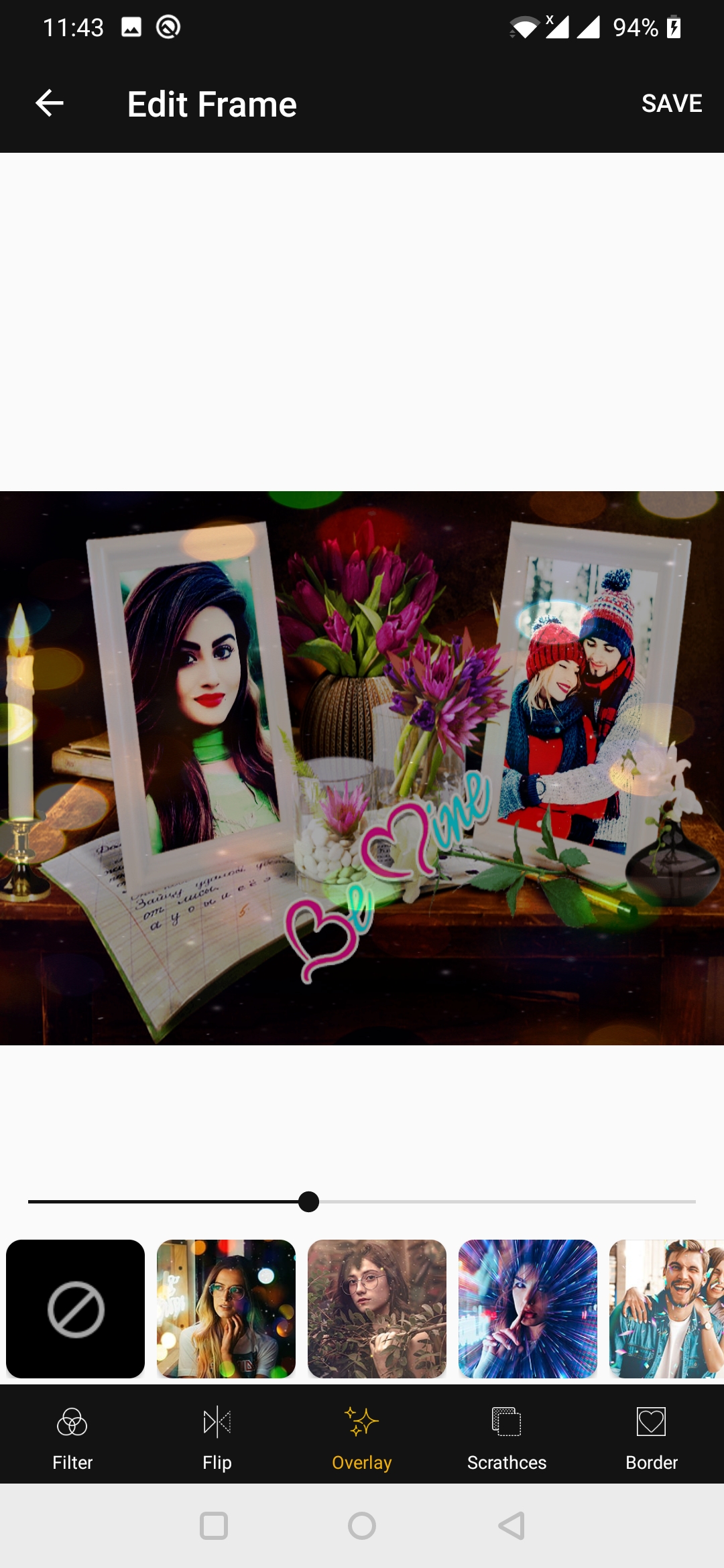 اسکرین شات 5 برنامه Family Dual Photo Frames